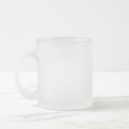 10 Unze mattiert Tasse-Hallo das Haus Mattglastasse