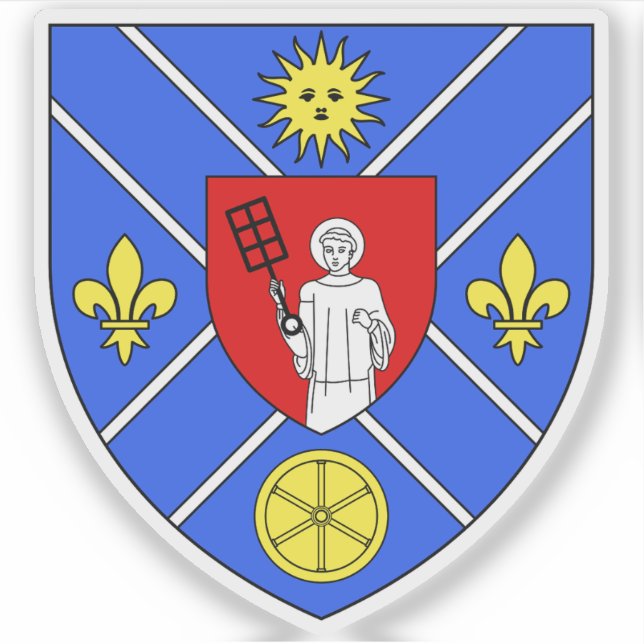 10. (X) Arrondissement Paris - Entrepôt Aufkleber (Vorderseite)