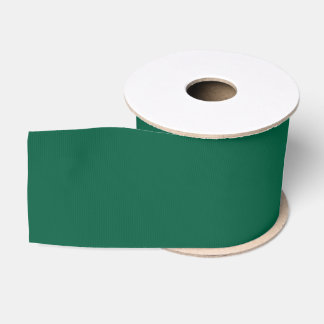 10 Yard Spool, Green 3" Wide Grosgrain Ribbon Ripsband