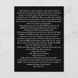 10 ZEHN ANTRÄGE POSTKARTE