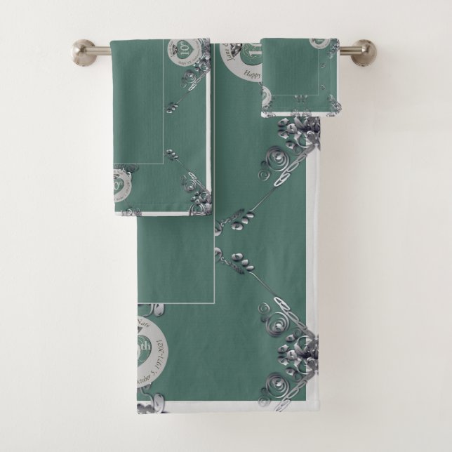 10e, 11e, 20e, 25e, 70e Silvery Grey (En situation)