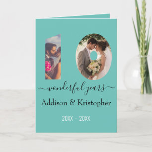 10e anniversaire Amour pour toujours Modèle photo