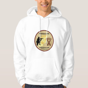 10ème Sweat - shirt à capuche de vétéran de