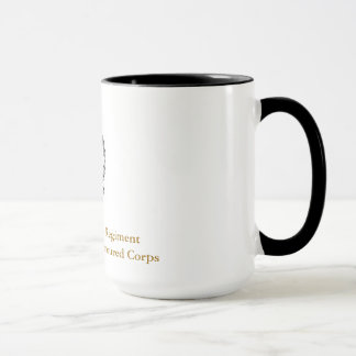 10ème Tasse régimentaire de cheval de sang