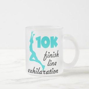 10K Aqua Finish Line Mattglastasse