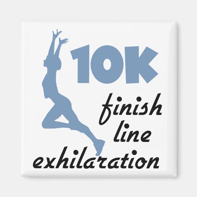 10K blaue Ziellinie Magnet (Vorne)