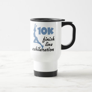10K blaue Ziellinie Reisebecher