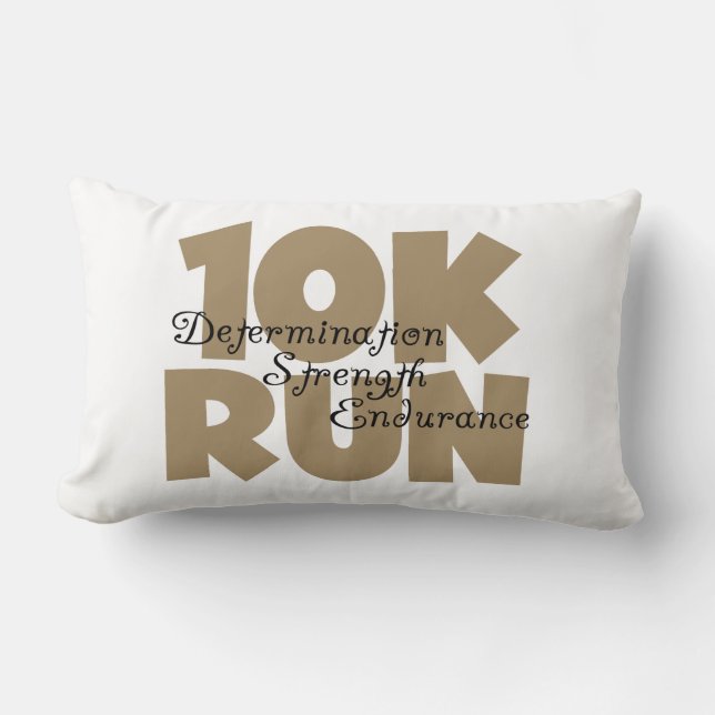10K Lauf Tan Sports Running Lendenkissen (Vorderseite)