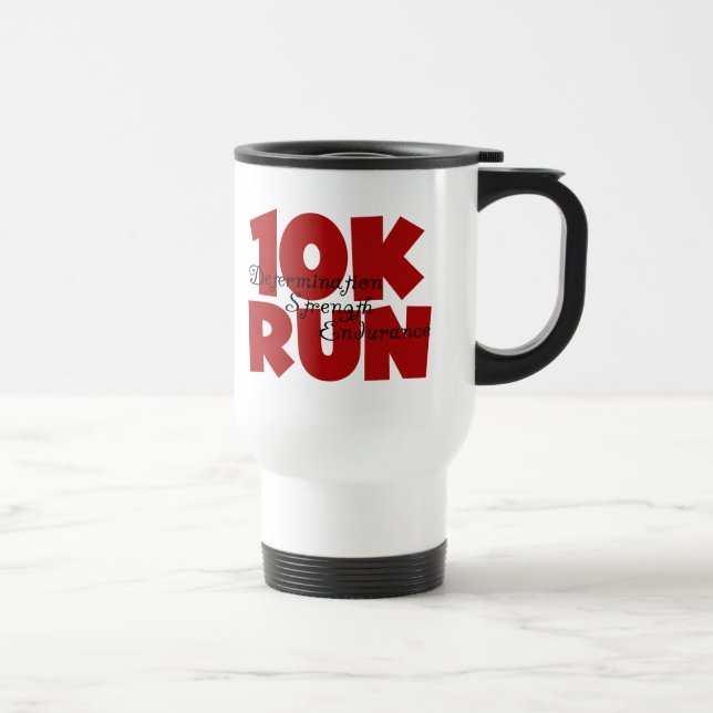10K Run Red Reisebecher (Rechts)