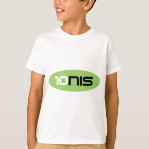 10NIS Tennis-Marke T-Shirt