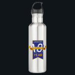 10th_anniversary edelstahlflasche<br><div class="desc">10 th Anniversary Design
Created By illustrator,  designer Edward Eksi for your anniversary needs.</div>