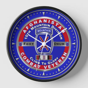 10th Mountain Division Afghanistan Veteran Uhr