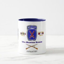 10th Mountain Division Iraq & Afghanistan Veteran Tasse