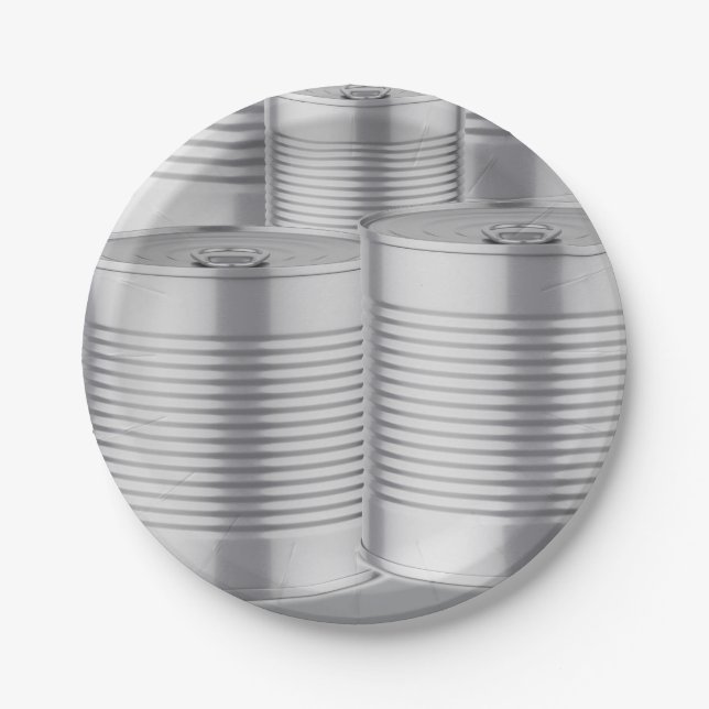 10th Wedding Anniversary, Tin Anniversary Pappteller (Vorderseite)