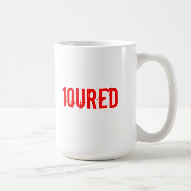 10URED - Tasse de café de tenure (Droite)