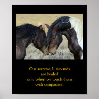 10x12 Inpirational Quote with Horses