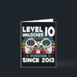 10yr Bday Son Boy Funny Gamer 10. 10 Jahre alt Bir Karte<br><div class="desc">10yr Bday Son Boy Funny Gamer 10. 10. Geburtstag</div>