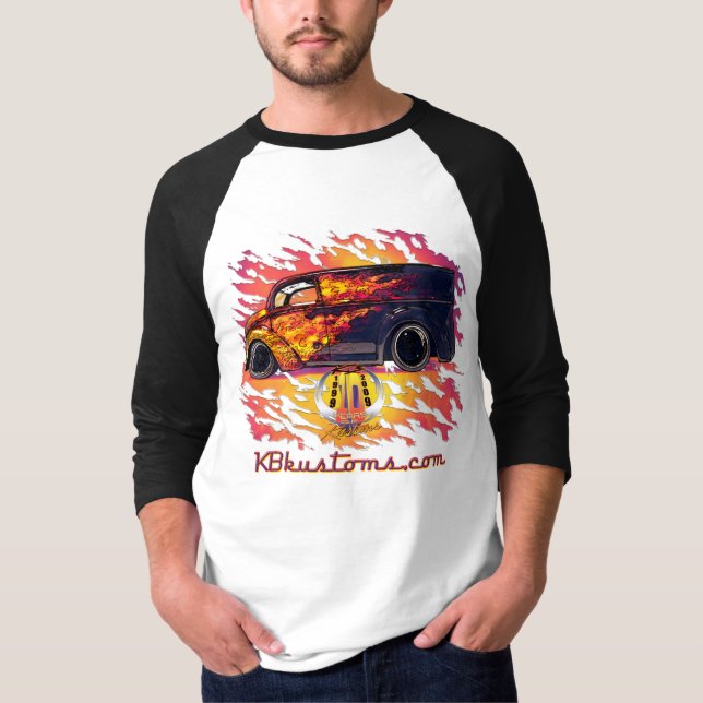 10yr wirkliche Flamme Divco-rip_orange T-Shirt (Vorderseite)