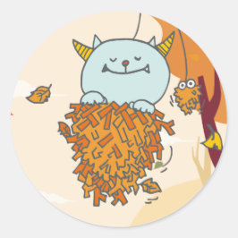 11月モンスターシール。 RUNDER AUFKLEBER