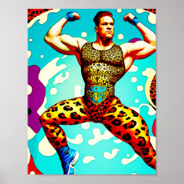 1105 Der Circus Strongman Poster