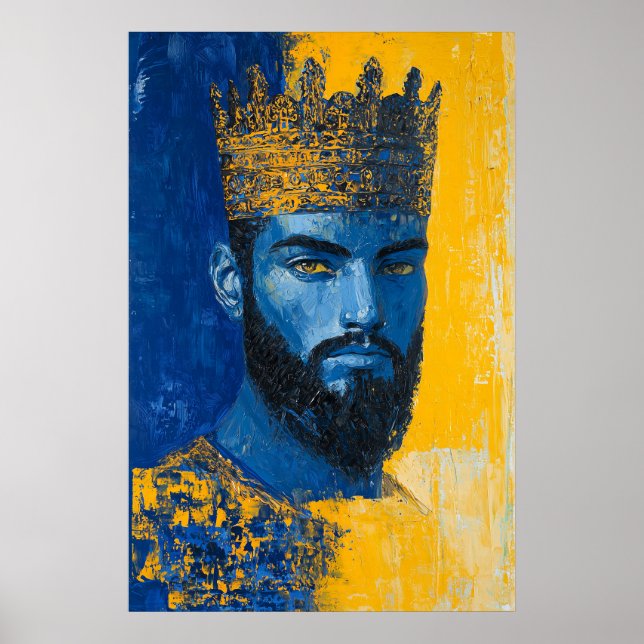 1105 Königliche Eleganz Poster (Vorne)