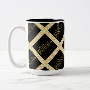 110. Geburtstag  Zweifarbige Tasse