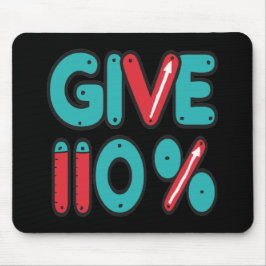 110 % maximale Belastung Mousepad