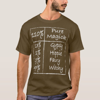 110 Reiner Magick von Sinti und Roma Hippie Fairy  T-Shirt