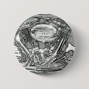 110 schreiendes Eagle Button