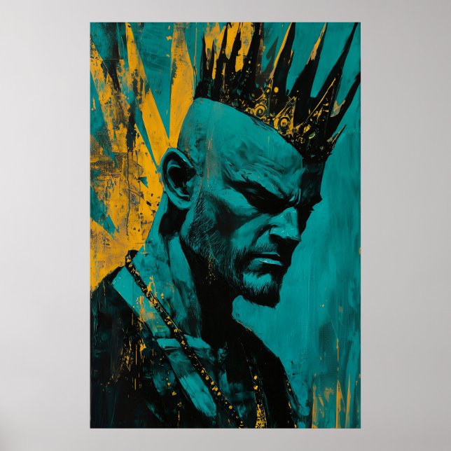 1116 Königliche Eleganz Poster (Vorne)