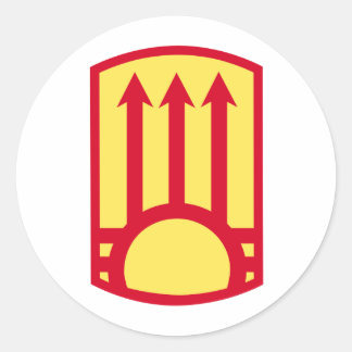 111. Brigade der Luftwaffenartillerie Runder Aufkleber
