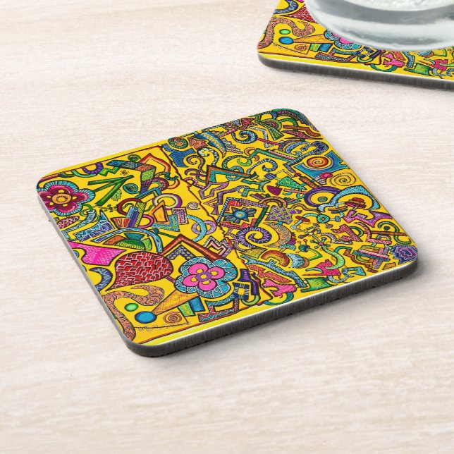 111 - Dessous de verre de vie (Côté gauche)