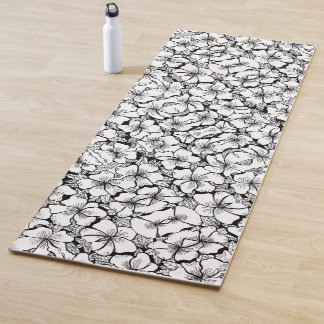 112 - Hibiskus Yoga Mat Yogamatte