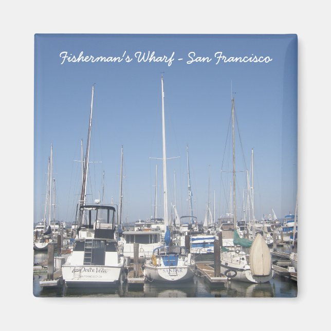 1132, Fisherman's Wharf - San Francisco Magnet (Vorne)
