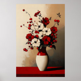 1132 Kraft und Ruhe eines Blumenminimalismus - Hi Poster