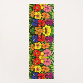 113 - Hibiskus Yoga Mat Yogamatte