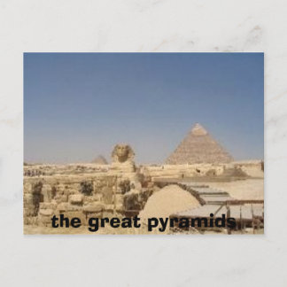 1145422, die großen Pyramiden Postkarte