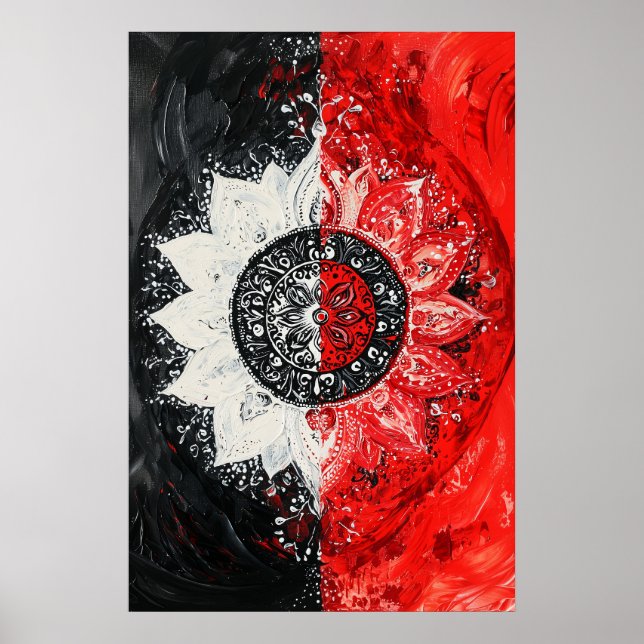 1150 Feuer und Wasser Poster (Vorne)