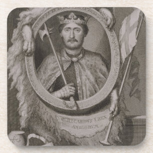 (1157-99) König Richard-I "Coeur de Lion" Englan Untersetzer