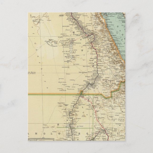 115 Ägypten Postkarte (Vorderseite)