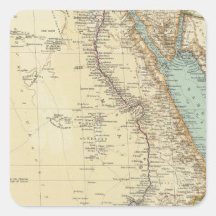 115 Ägypten Quadratischer Aufkleber