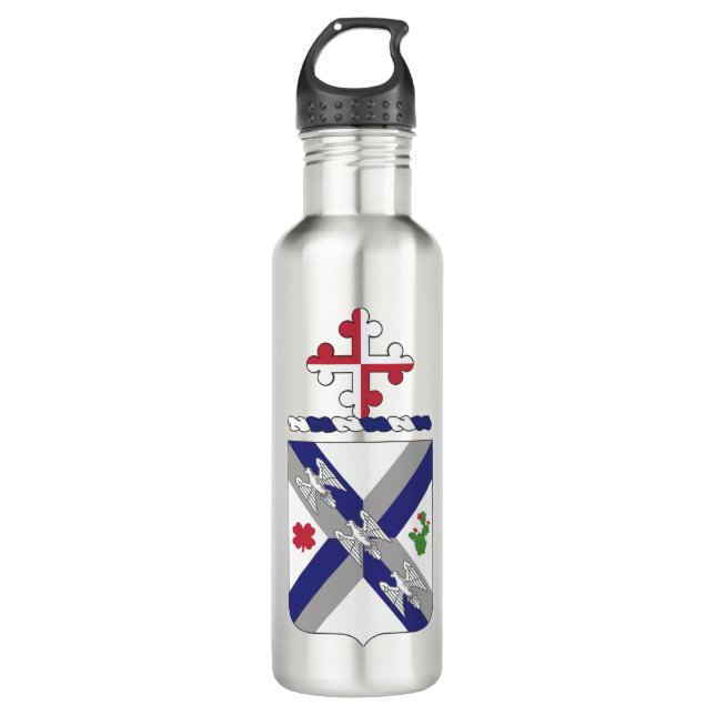 115th Infantry Regiment (29th Infantry Division) Edelstahlflasche (Vorderseite)