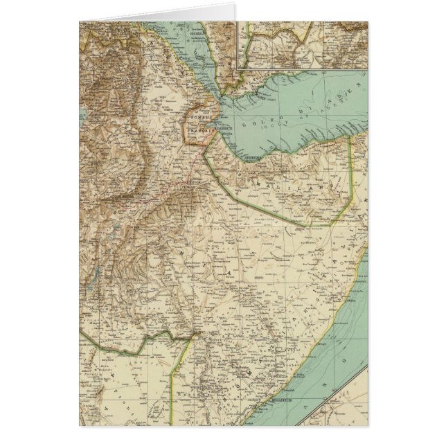 11617 Érythrée, Éthiopie, Somalie (Devant)