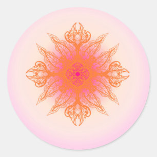 118 RUNDER AUFKLEBER