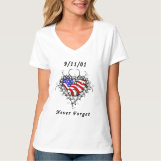 11/09/01 Jamais oublié le T-shirt patriotique