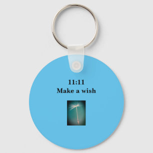 11:11 Keyring Make a wish Schlüsselanhänger