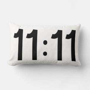 11:11 Manifestierende Numerologie Esoterische Zahl Lendenkissen