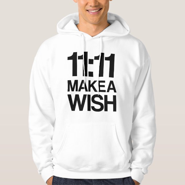 11:11 STELLEN EINEN WUNSCH Hoodie her (Vorderseite)