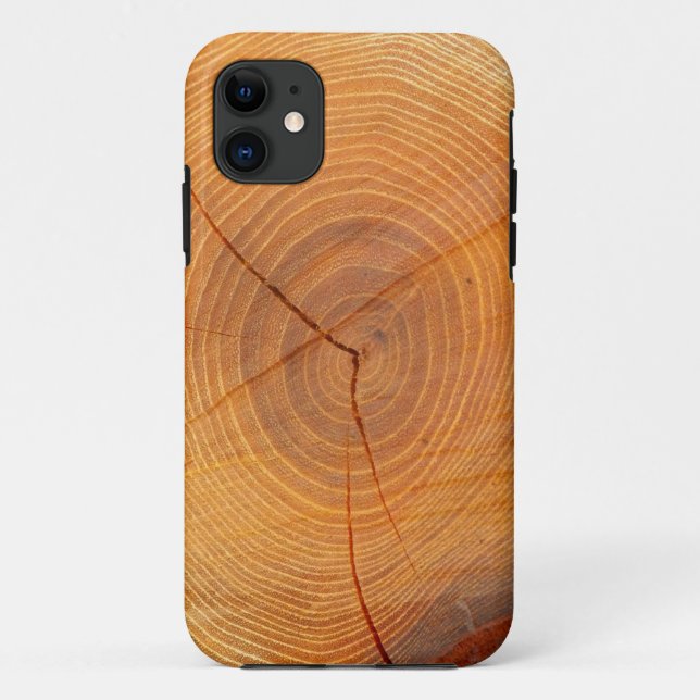 11 Acacia Tree Cross Section iPhone SE+5/5S Coque (Dos)