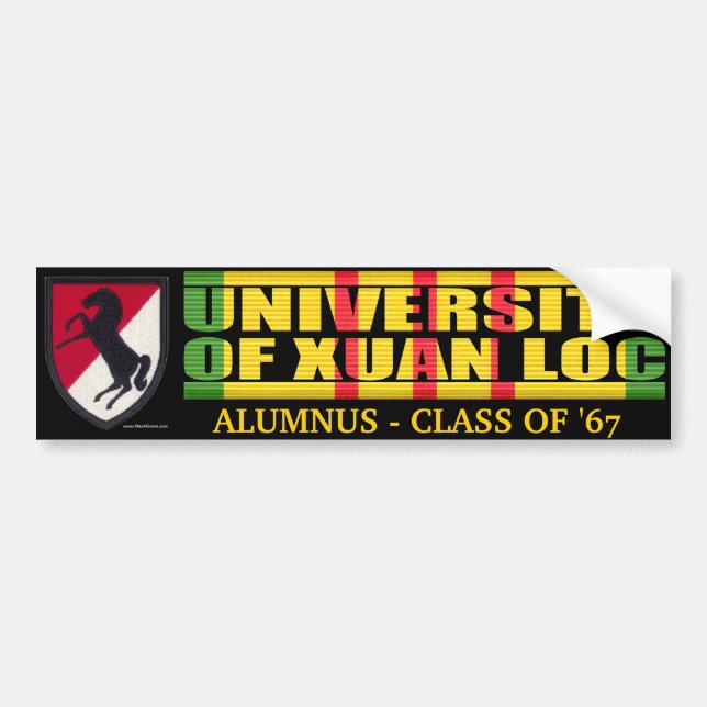 11. ACR - U des Xuan Standort-Schüler-Aufklebers Autoaufkleber (Vorne)